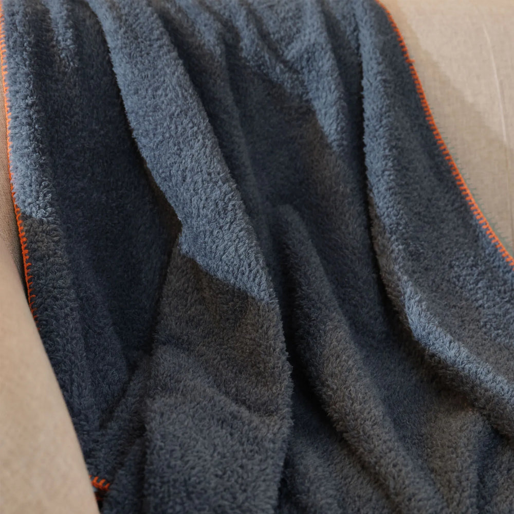 " Karaca Home Faye Indigo Wurfdecke 115x160 cm "