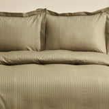 " Karaca Home Uniq 100% Baumwolle Satin Einzel Bettbezug Set, Khaki "