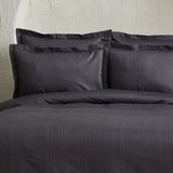" Karaca Home Uniq 100% Baumwolle Sateen Doppel Bettbezug Set Anthrazit "