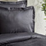 " Karaca Home Uniq 100% Baumwolle Sateen Doppel Bettbezug Set Anthrazit "