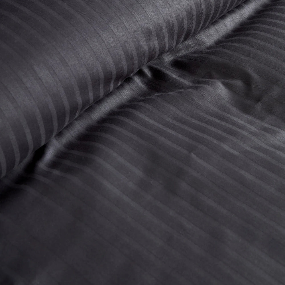" Karaca Home Uniq 100% Baumwolle Sateen Doppel Bettbezug Set Anthrazit "