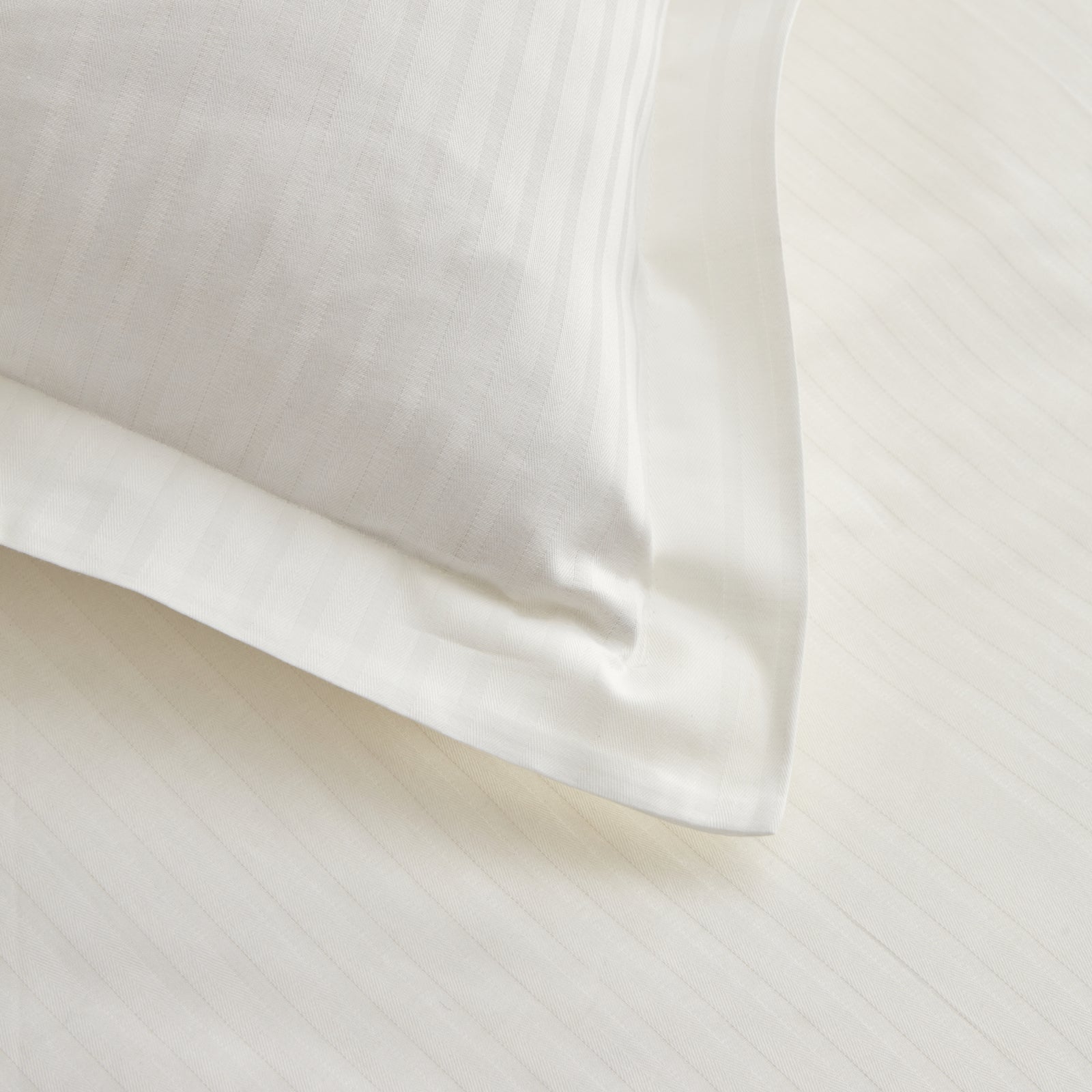 " Karaca Home Uniq 100% Baumwolle Sateen Doppel Bettbezug Set Weiß "