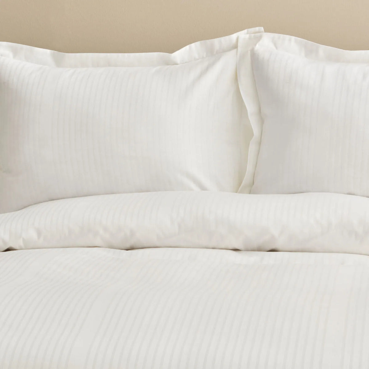 " Karaca Home Uniq 100% Baumwolle Sateen Doppel Bettbezug Set Weiß "