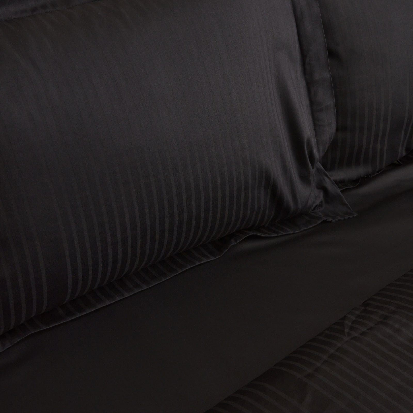 " Karaca Home Uniq 100% Baumwolle Sateen Doppel Bettbezug Set Schwarz "