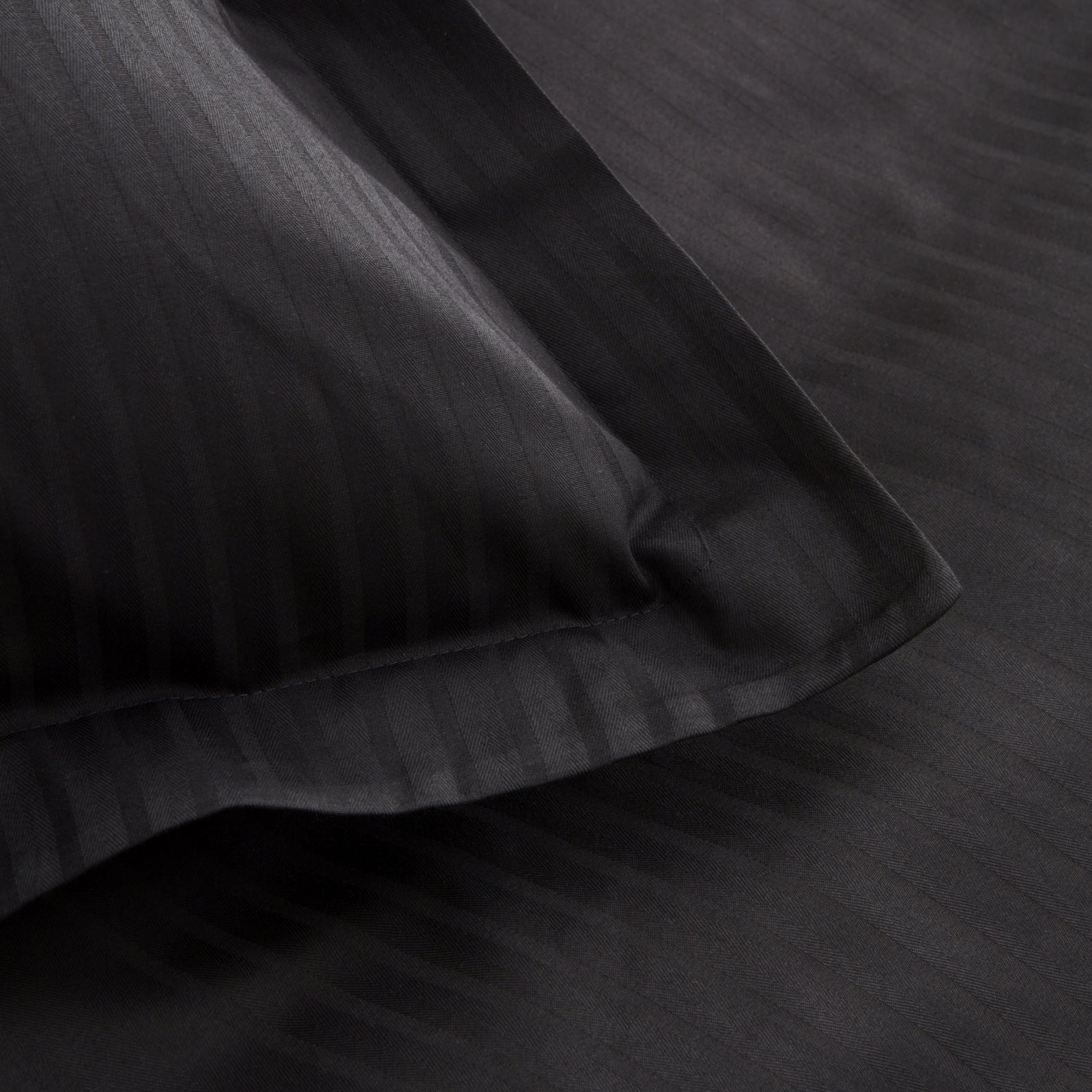 " Karaca Home Uniq 100% Baumwolle Sateen Doppel Bettbezug Set Schwarz "