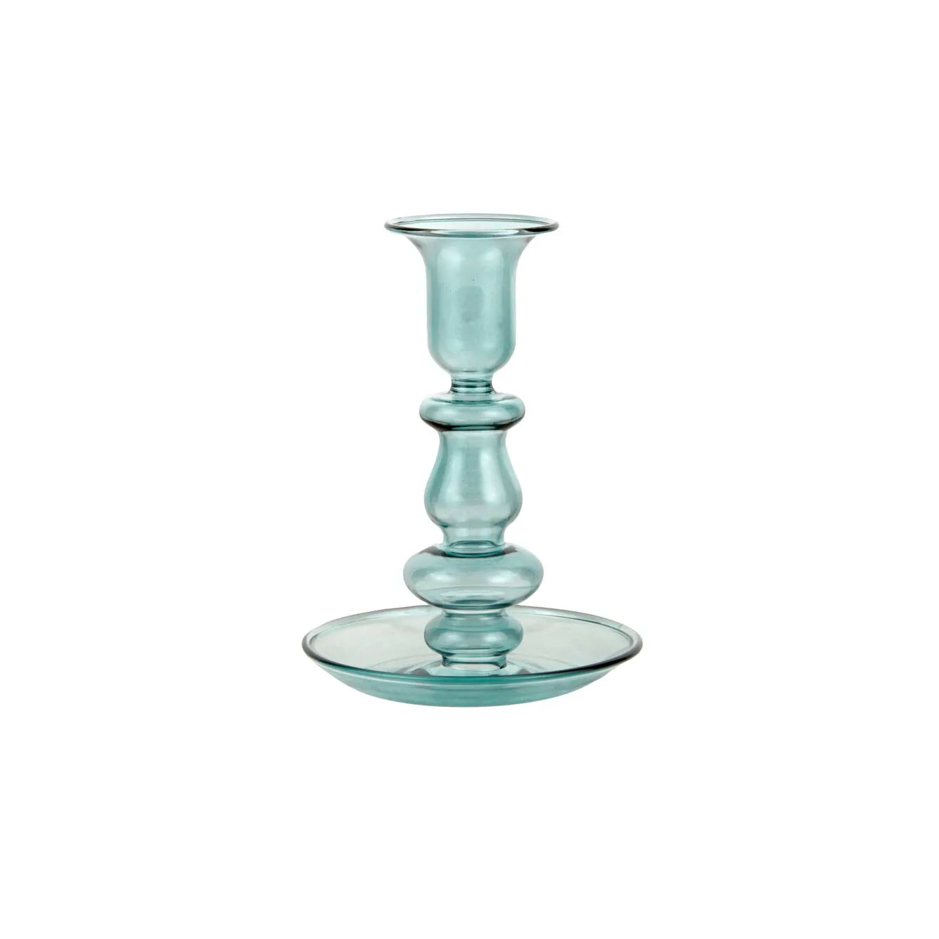 " Karaca Home Alyce Glas-Teelichthalter Grün 13x10 cm "