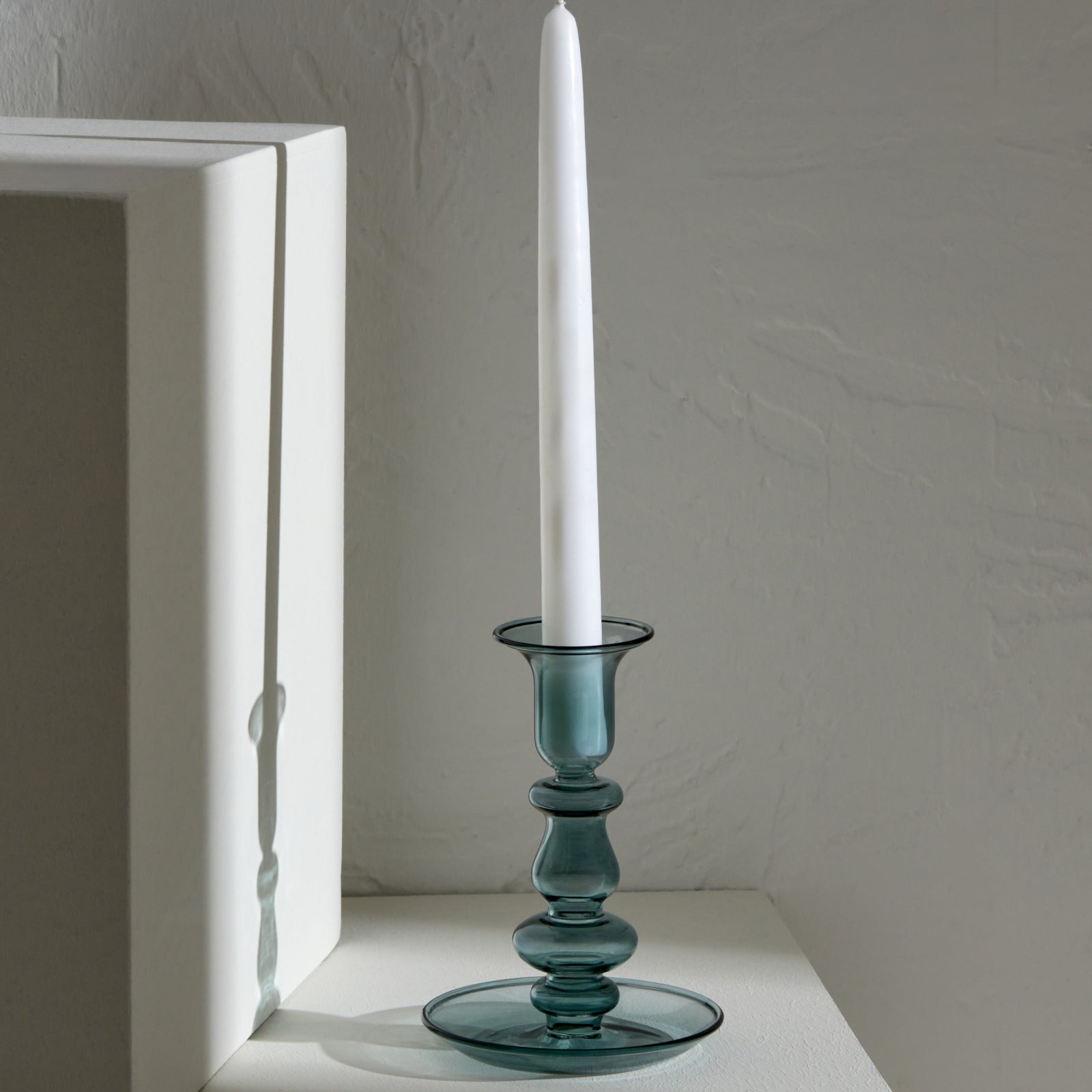 " Karaca Home Alyce Glas-Teelichthalter Grün 13x10 cm "