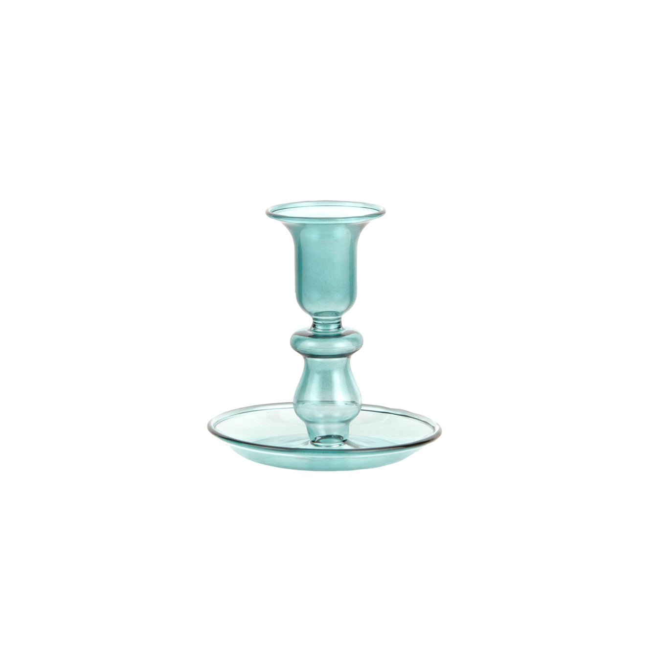" Karaca Home Alyce Glas-Teelichthalter Grün 10x10 cm "