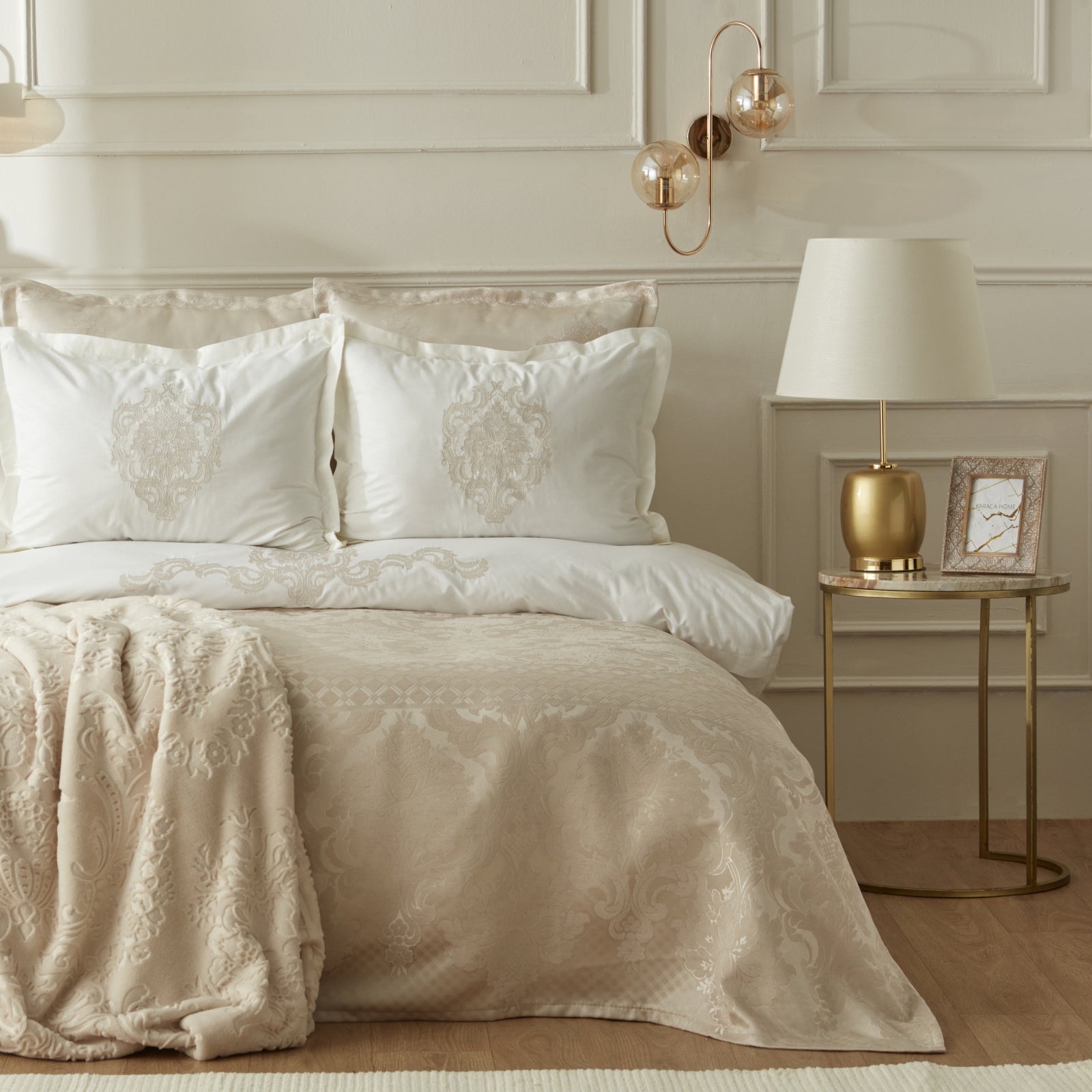 " Karaca Home Tuğba Private Mitgift Set Gold, 8-Teilig "