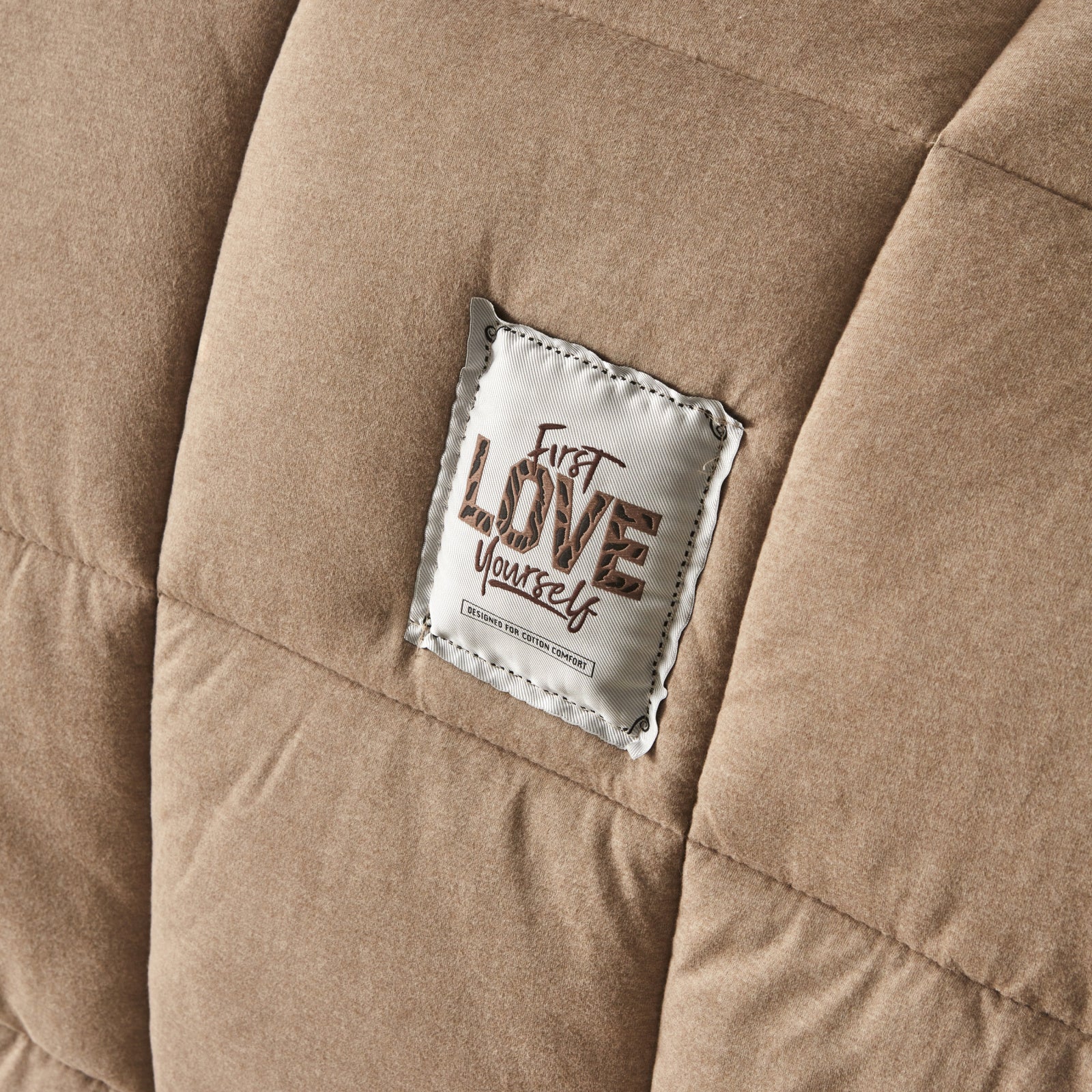 " Karaca Motto Beige Cotton Comfort 135X200 cm "