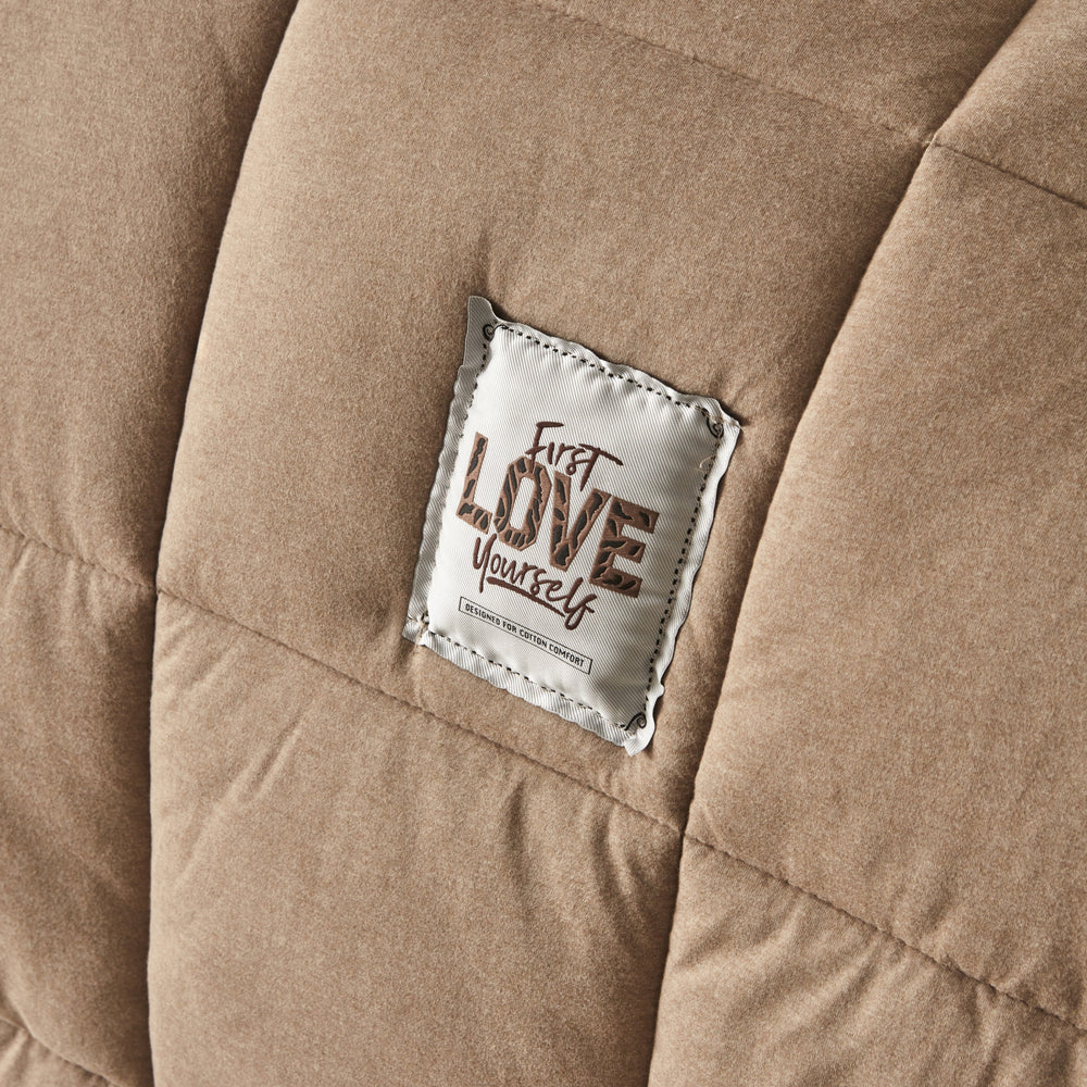 " Karaca Motto Beige Cotton Comfort 135X200 cm "