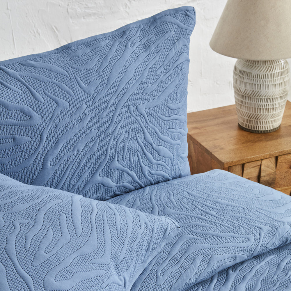 " Karaca Home Sonnia Doppelbettdecke Set Indigo "