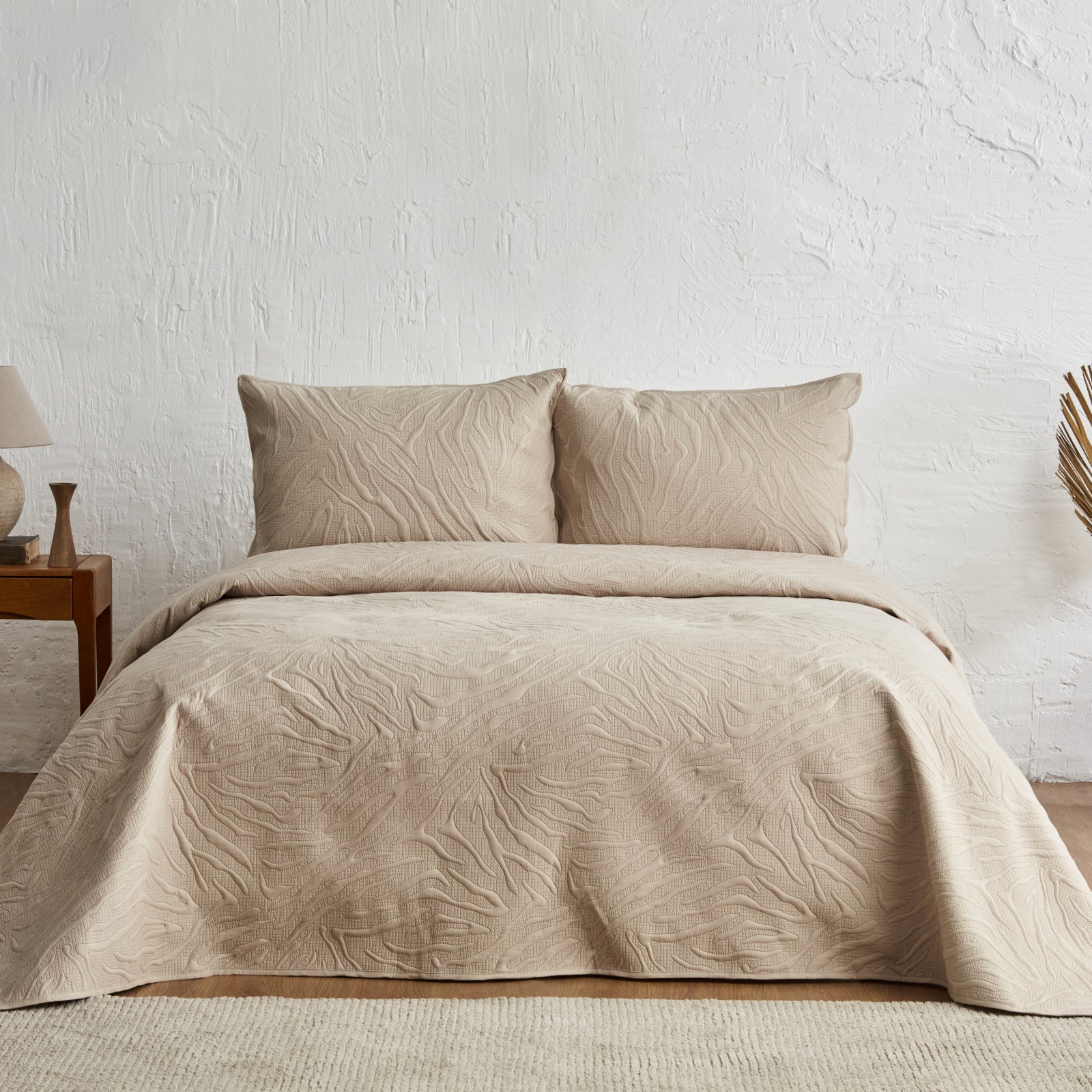 " Karaca Home Sonnia Doppelbettdecke Set Beige "