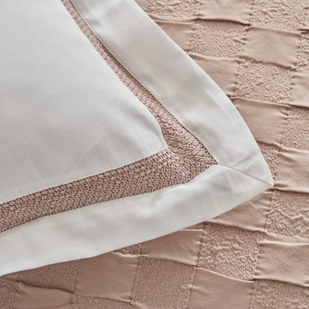 " Karaca Home White Collection Braut Carina 80 Fäden 100% Baumwolle 8-teiliges Hochzeitsset Puder "