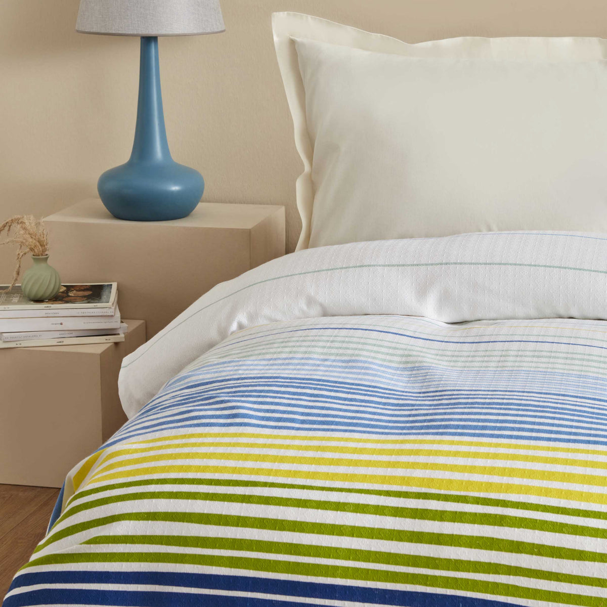 " Karaca Home Elvis 100% Baumwolle Doppelbett Einzelbettdecke Multicolor "