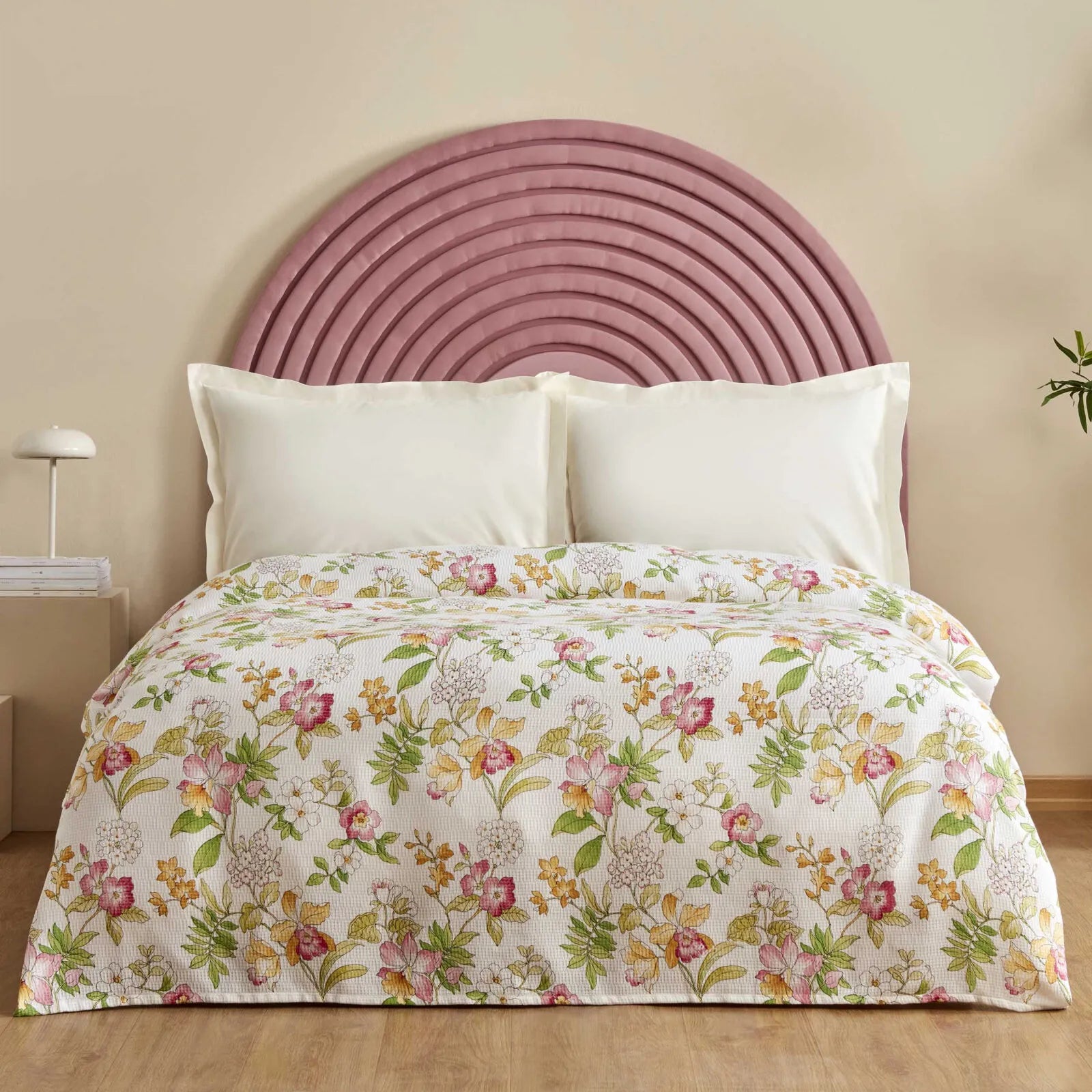 " Karaca Home Sorin 100% Baumwolle Doppelbett Einzelbettdecke Multicolor "