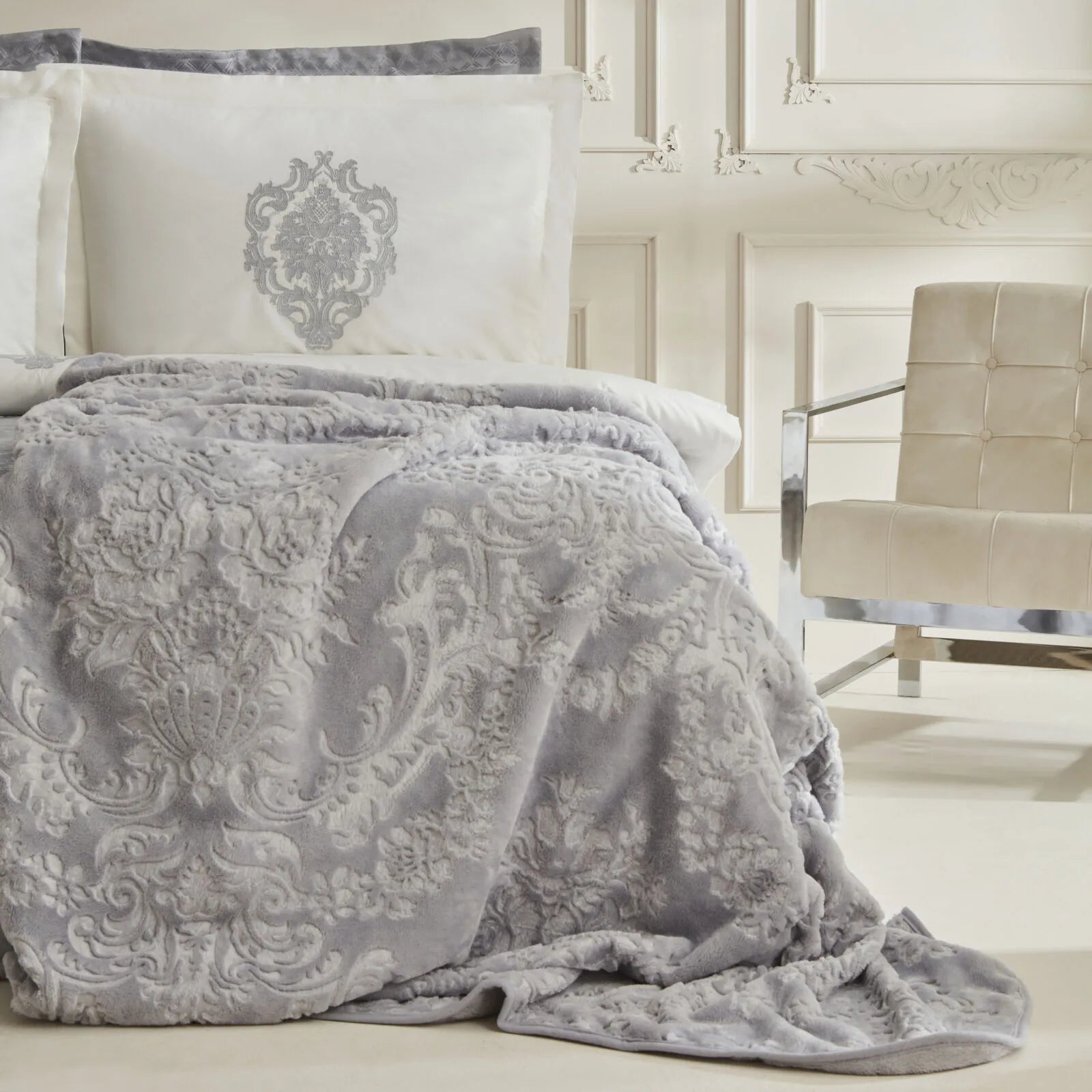 " Karaca Home Tuğba 8-teiliges Private Hochzeitsset Silver "