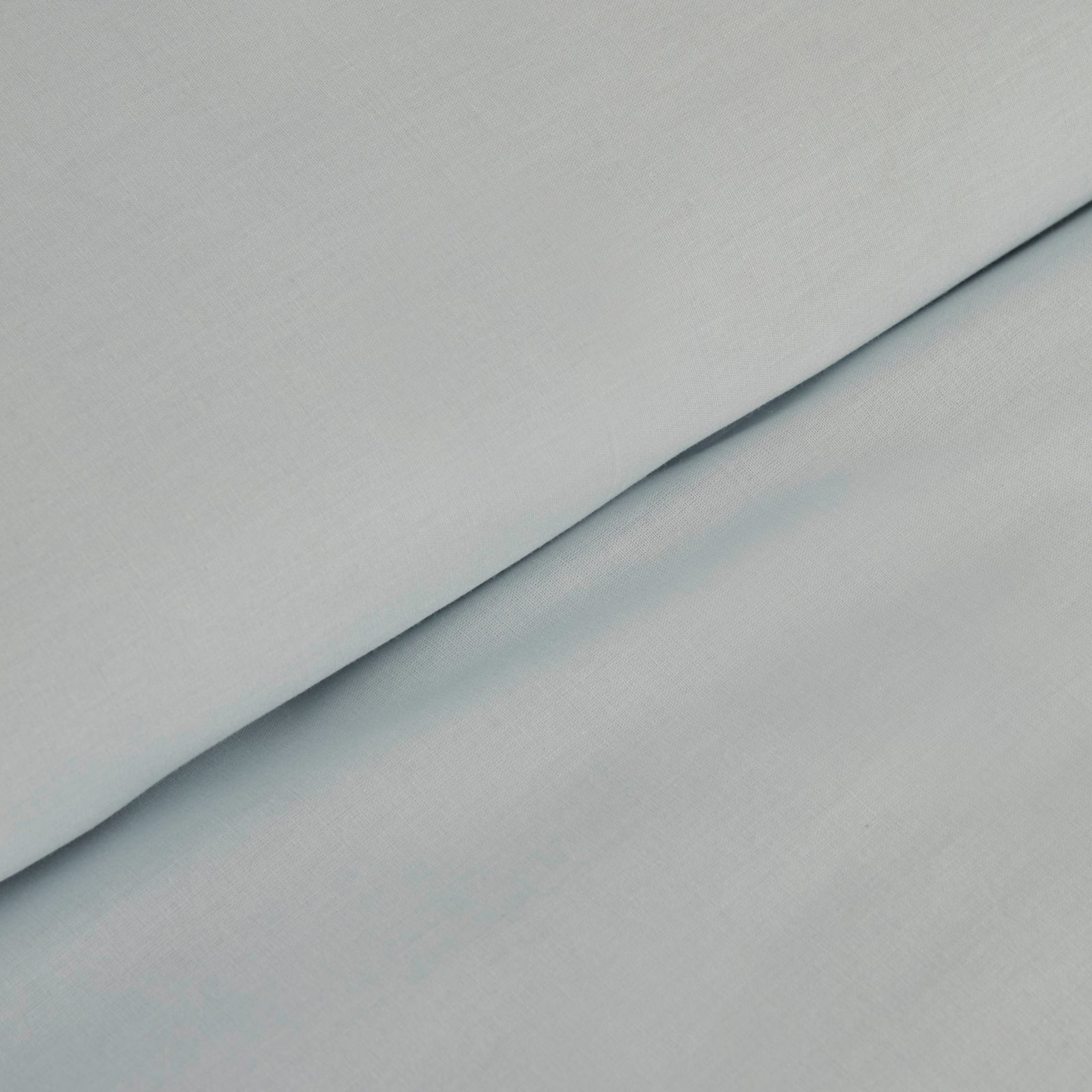 " Karaca Home Pure Ruffle 100% Baumwolle Doppelbett-Bettwäsche-Set Hellblau "