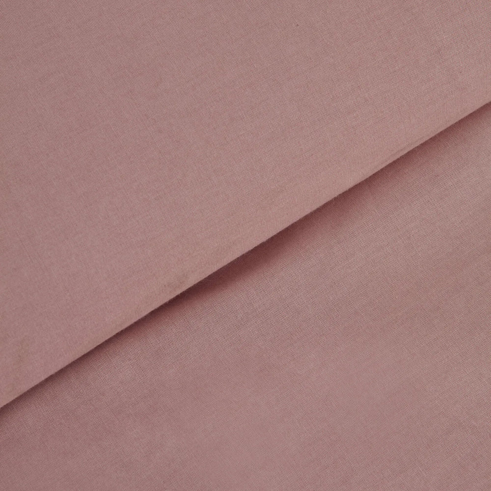 " Karaca Home Pure Ruffle 100% Baumwolle Doppelbett Bettwäsche Set Puder "