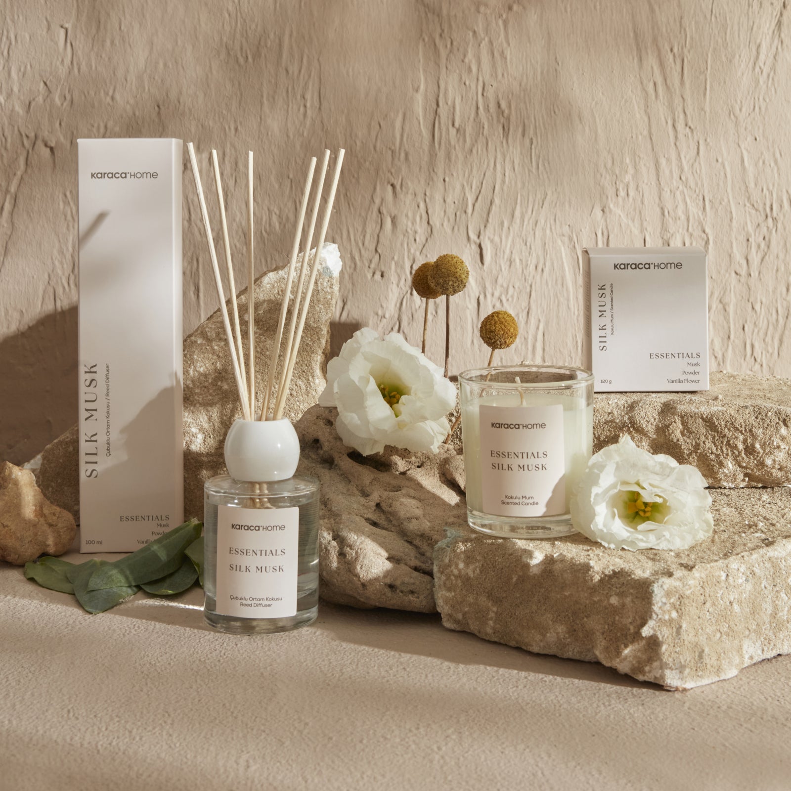" Karaca Home Essentials Silk Musk Raumduft mit Stäbchen 100 ml "