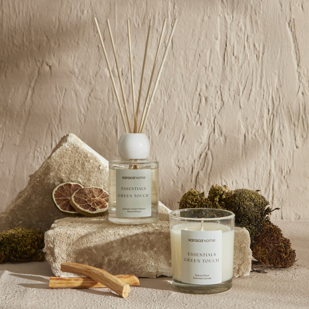 " Karaca Home Essentials Green Touch Duftkerze "