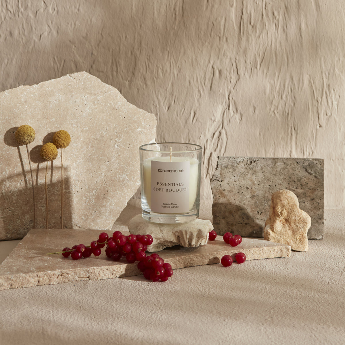 " Karaca Home Essentials Soft Bouquet Duftkerze "