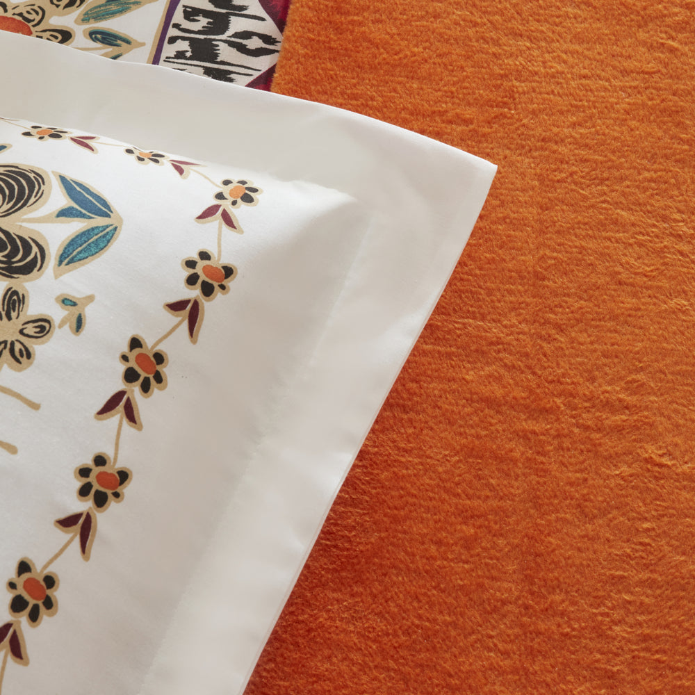 " Karaca Home Runa 100% Baumwolle Doppelbett Bettwäsche Set mit Decke "