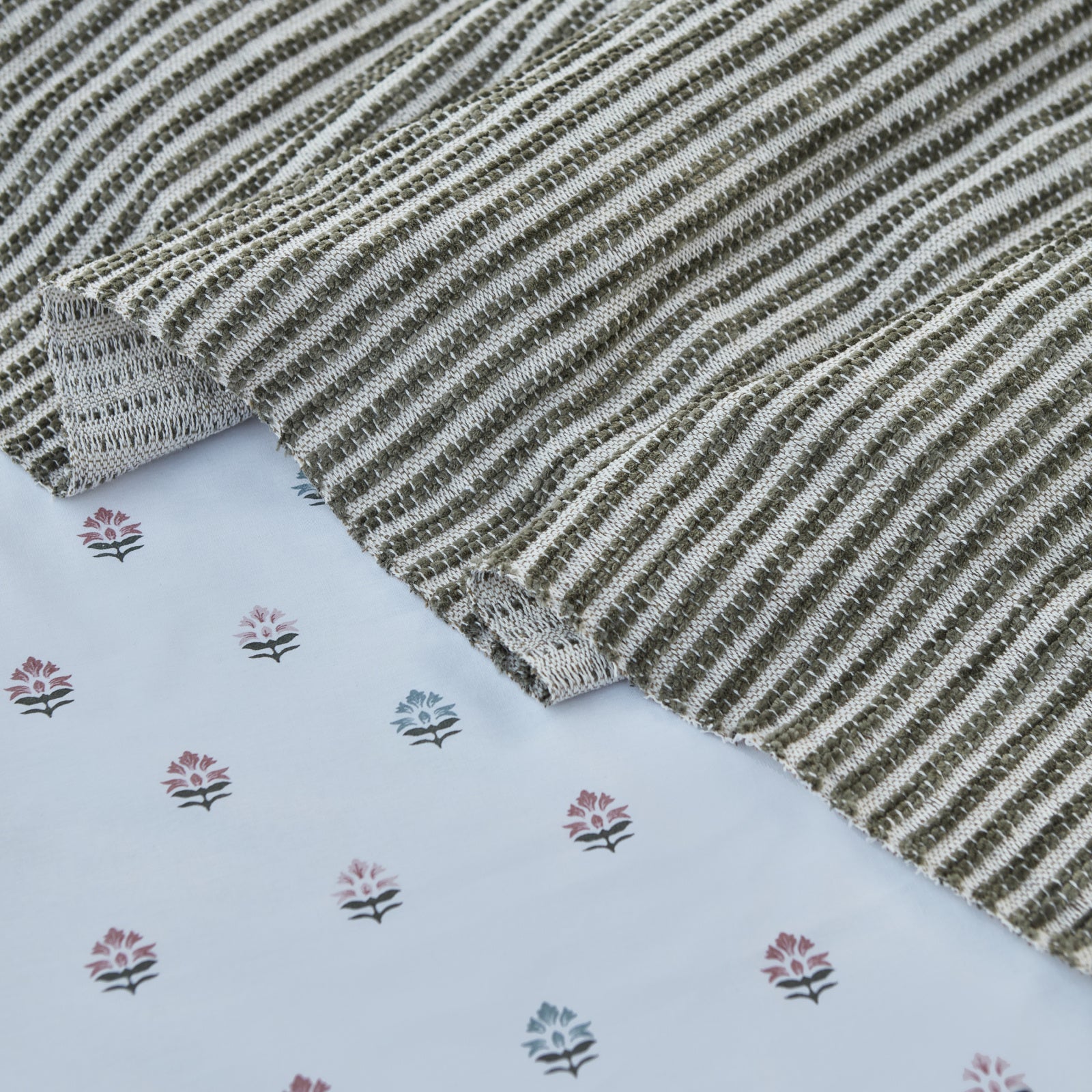 " Karaca Home Siya Doppelbett Decken Set Multicolor "