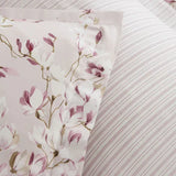 Karaca Pesla Bettwäsche-Set aus 100 % Baumwoll-Satin Einzelbett Rosa