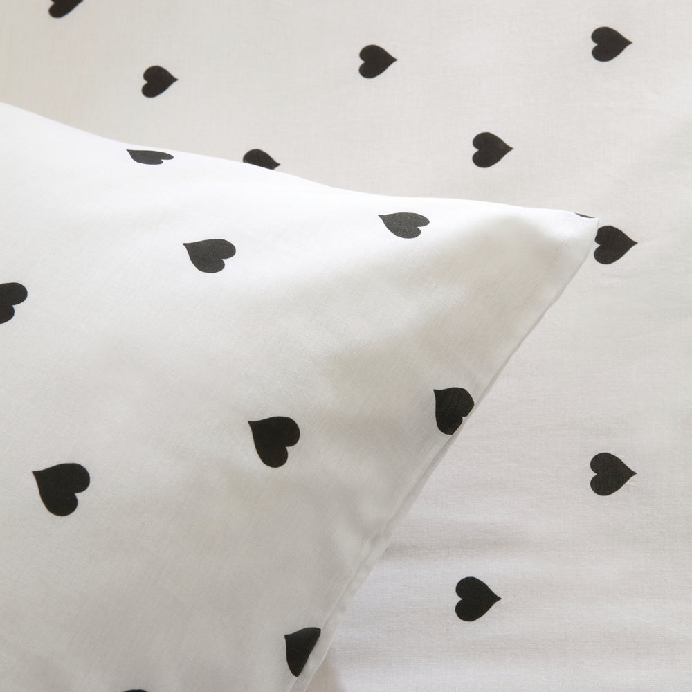 " Sarah Anderson Amour Doppelbett Bettwäsche Set Schwarz "