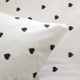 " Sarah Anderson Amour Doppelbett Bettwäsche Set Schwarz "