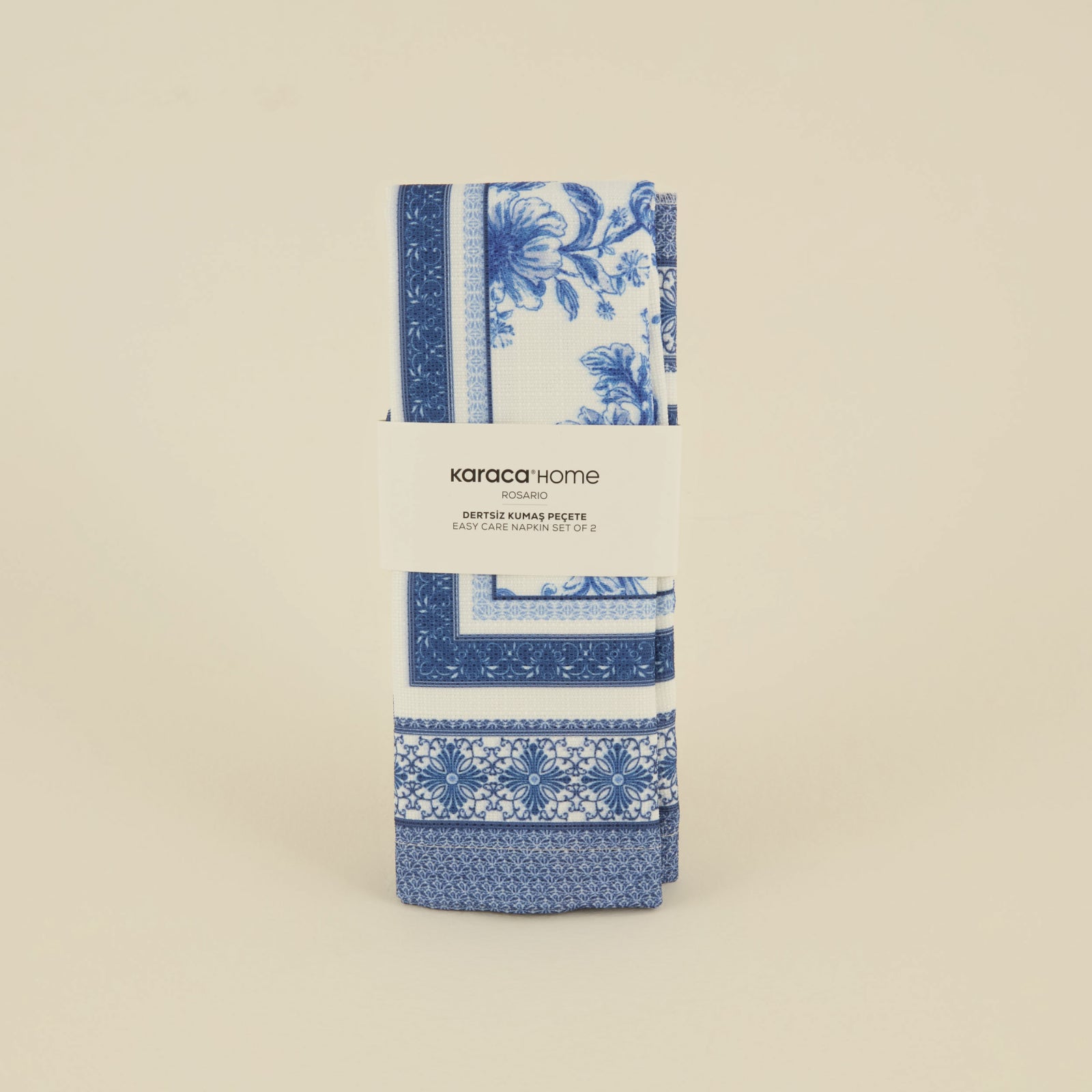 " Karaca Home Rosario 2er-Pack Stoffserviette 45X45 cm "