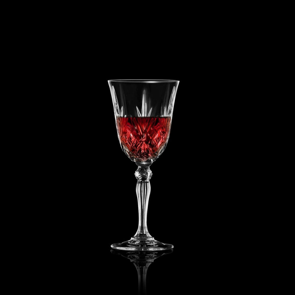 " RCR Melodia Kristall-Glas-Set, 6 Stück, 270 ml "