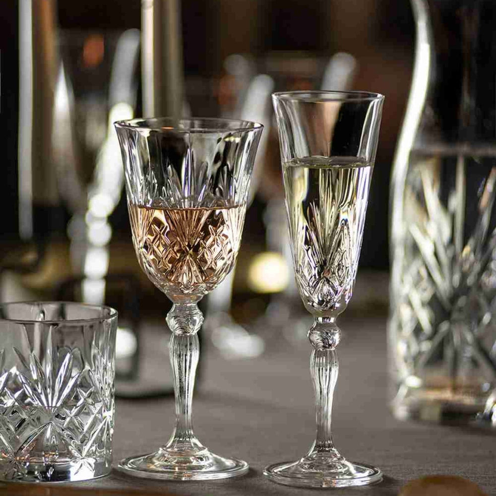 " RCR Melodia Kristall-Glas-Set, 6 Stück, 270 ml "