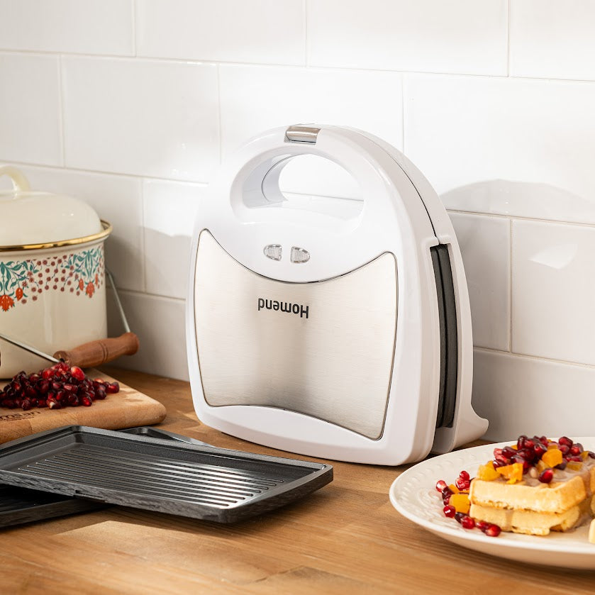 " Homend Toastbuster 1319H Sandwichmaker Weiß "