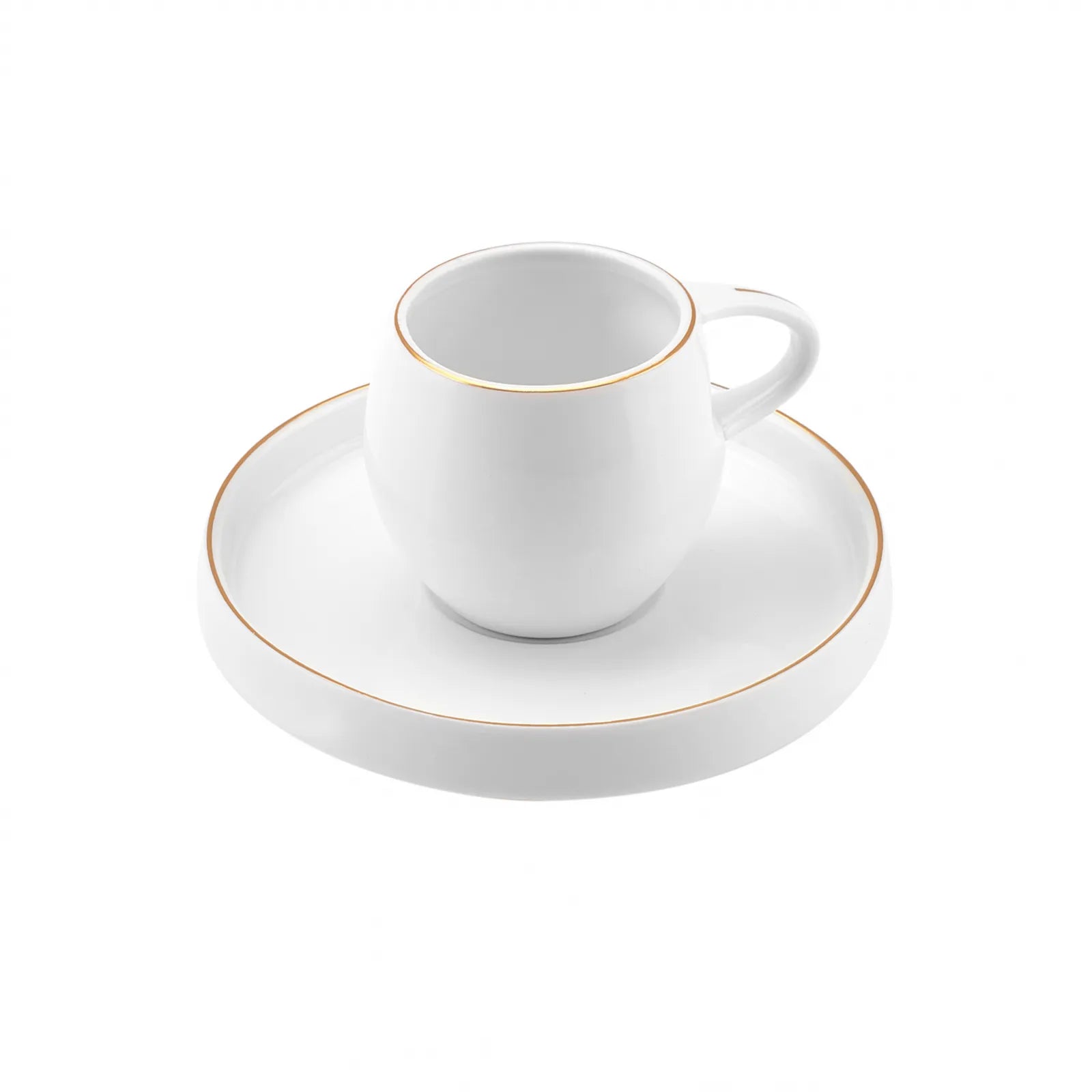 " Karaca Streamline Sunset 6-teiliges Kaffeetassen-Set für 6 Personen, 100 ml "