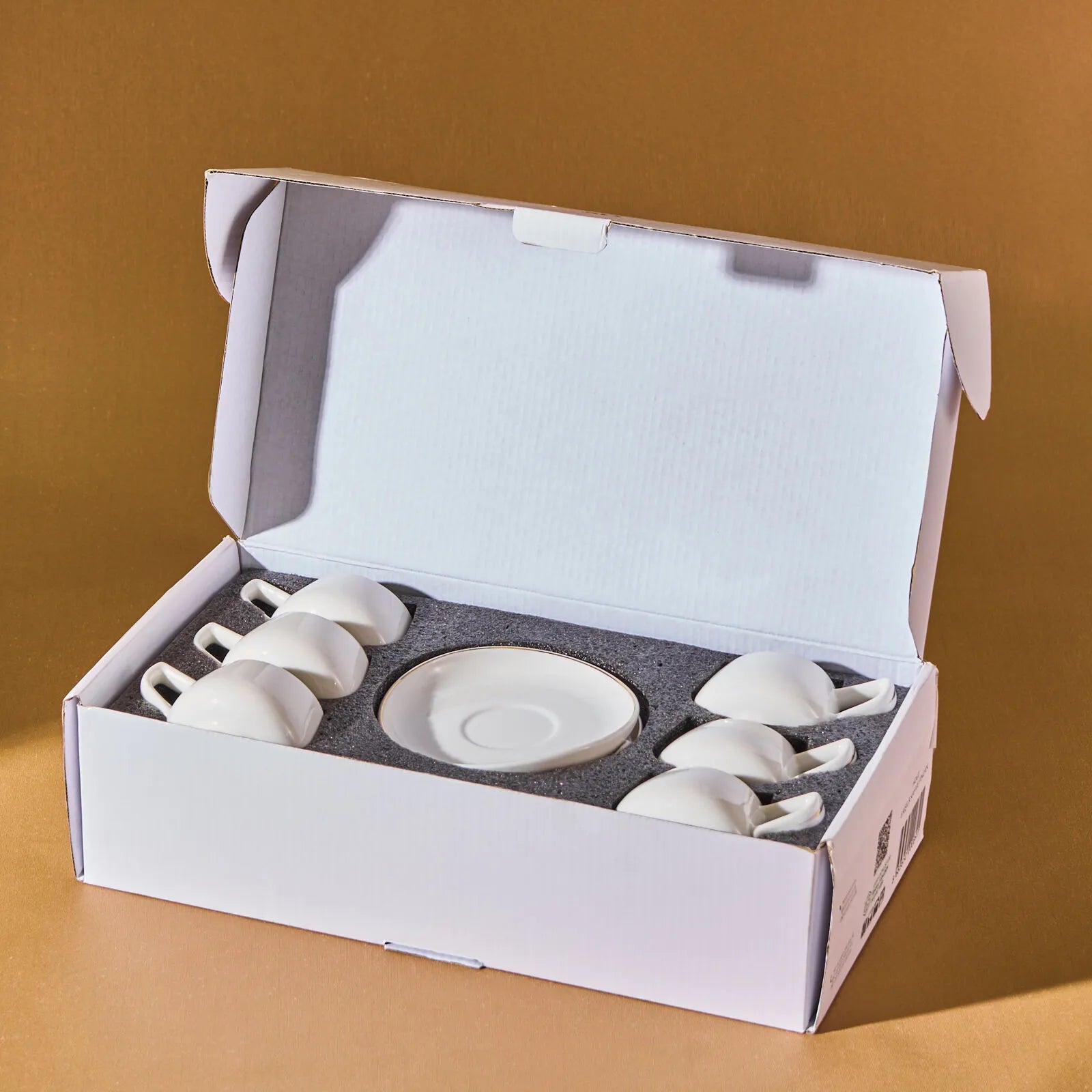 " Karaca Hole Porzellan Kaffeetasse Set für 6 Personen 90ml "