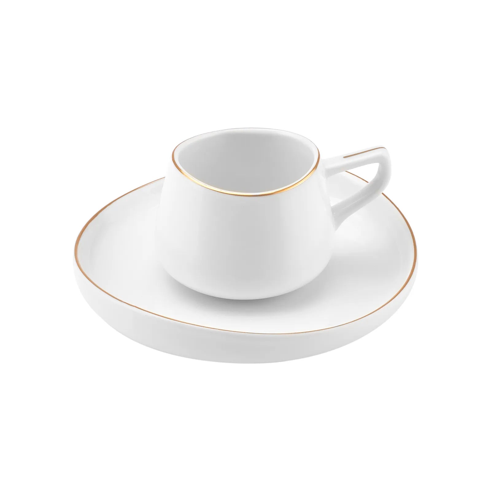 " Karaca Hole Porzellan Kaffeetasse Set für 6 Personen 90ml "