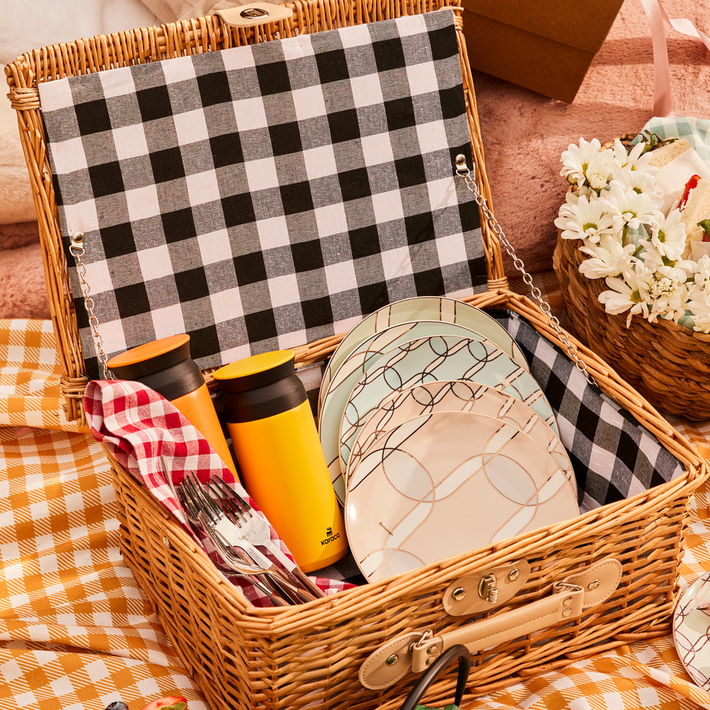 " Karaca Wicker, Picknickkorb "