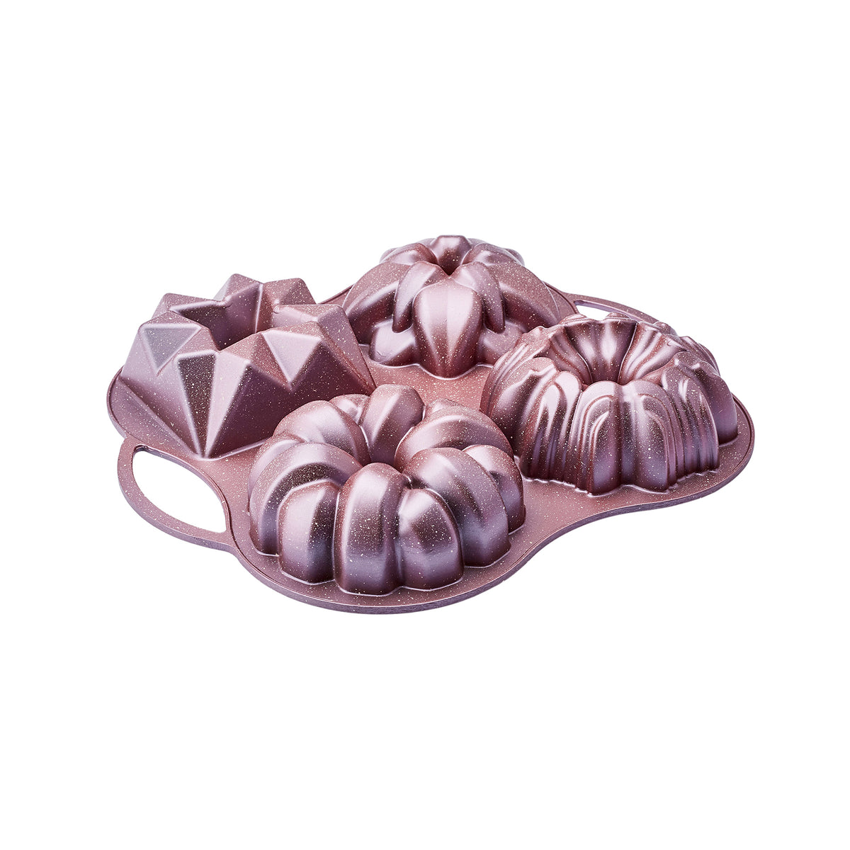" Karaca Cake pro aluminium guss dekorative kuchen form, 4 stück, 28cmx35cm, rosa "