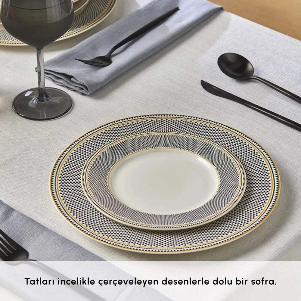 " Karaca Globe 24-teiliges Geschirrset für 6 Personen "