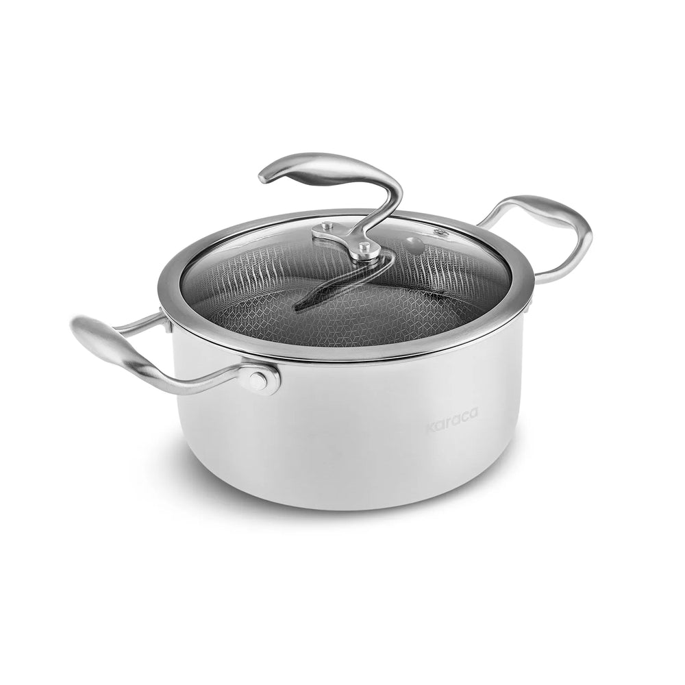 " Karaca 5Ply PowerSteel 316+ Kochtopf Set, 7 Teilig "