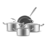 " Karaca 5Ply PowerSteel 316+ Kochtopf Set, 7 Teilig "