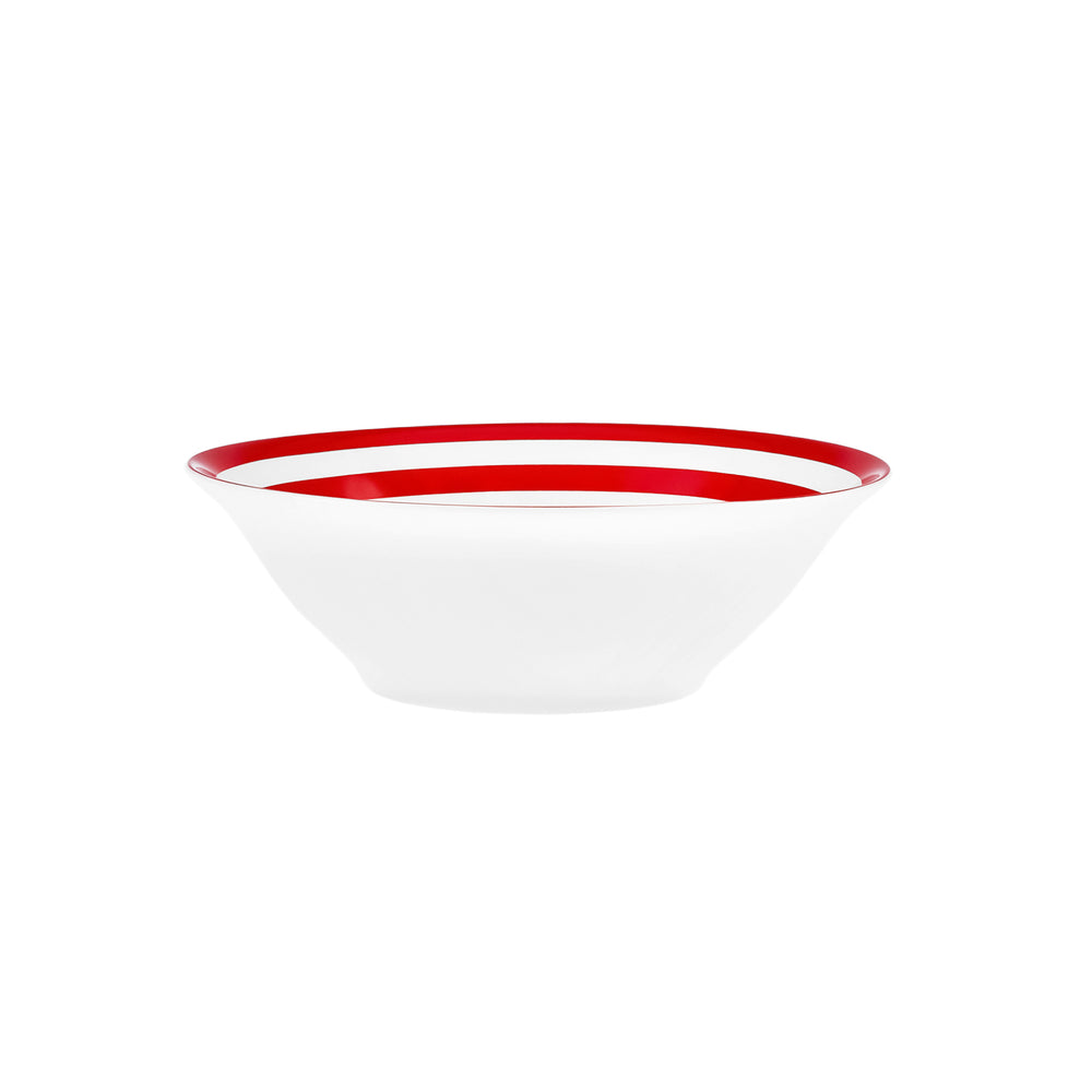 " Karaca Polka Dot Porzellan Schale gestreift 14 cm "