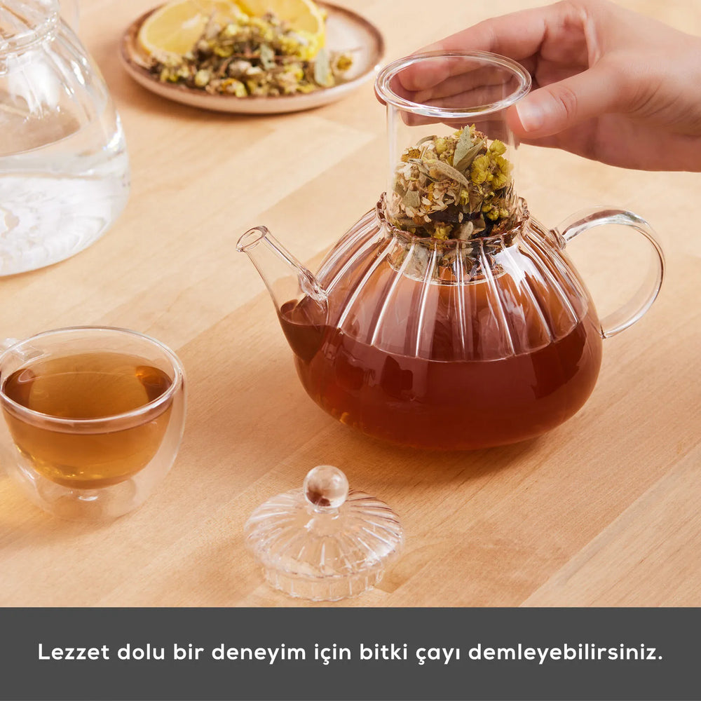 " Karaca Lori Glas-Teekanne "