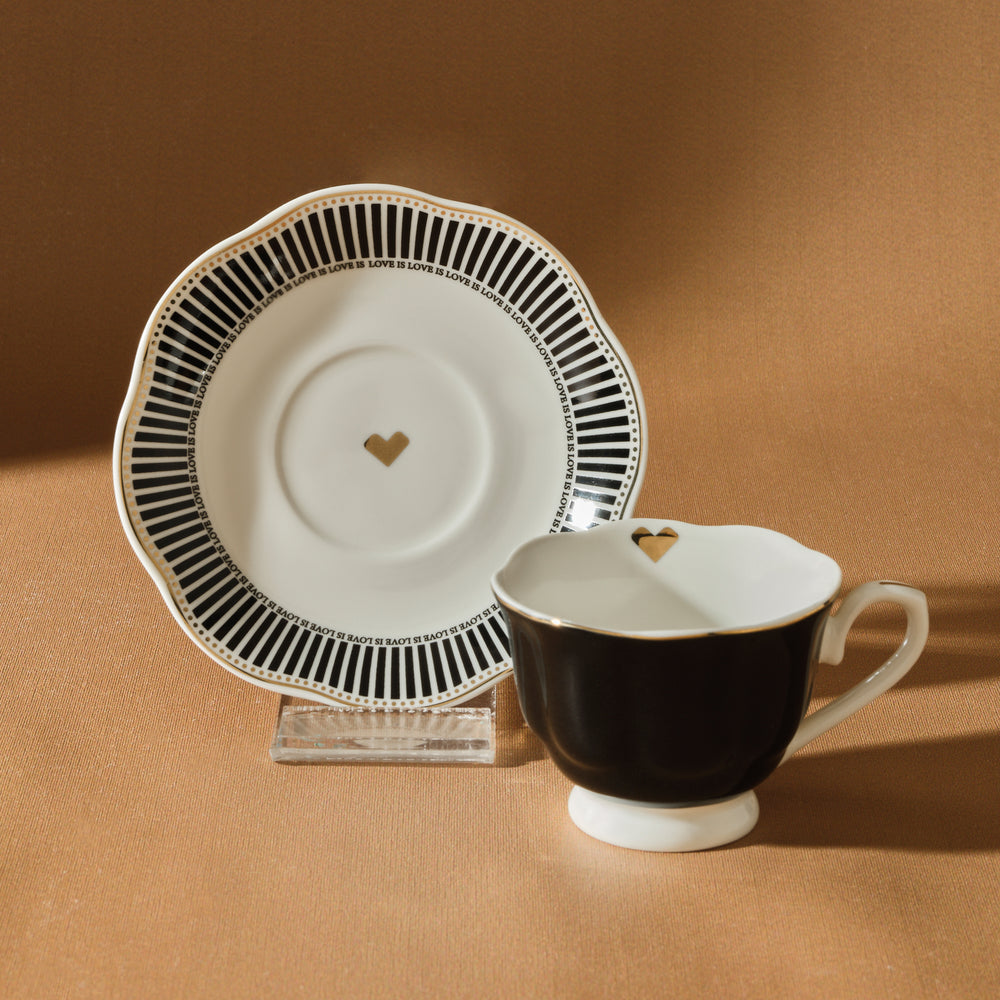 " Karaca Piraye Kaffeetassen-Set für 6 Personen, 80 ml "