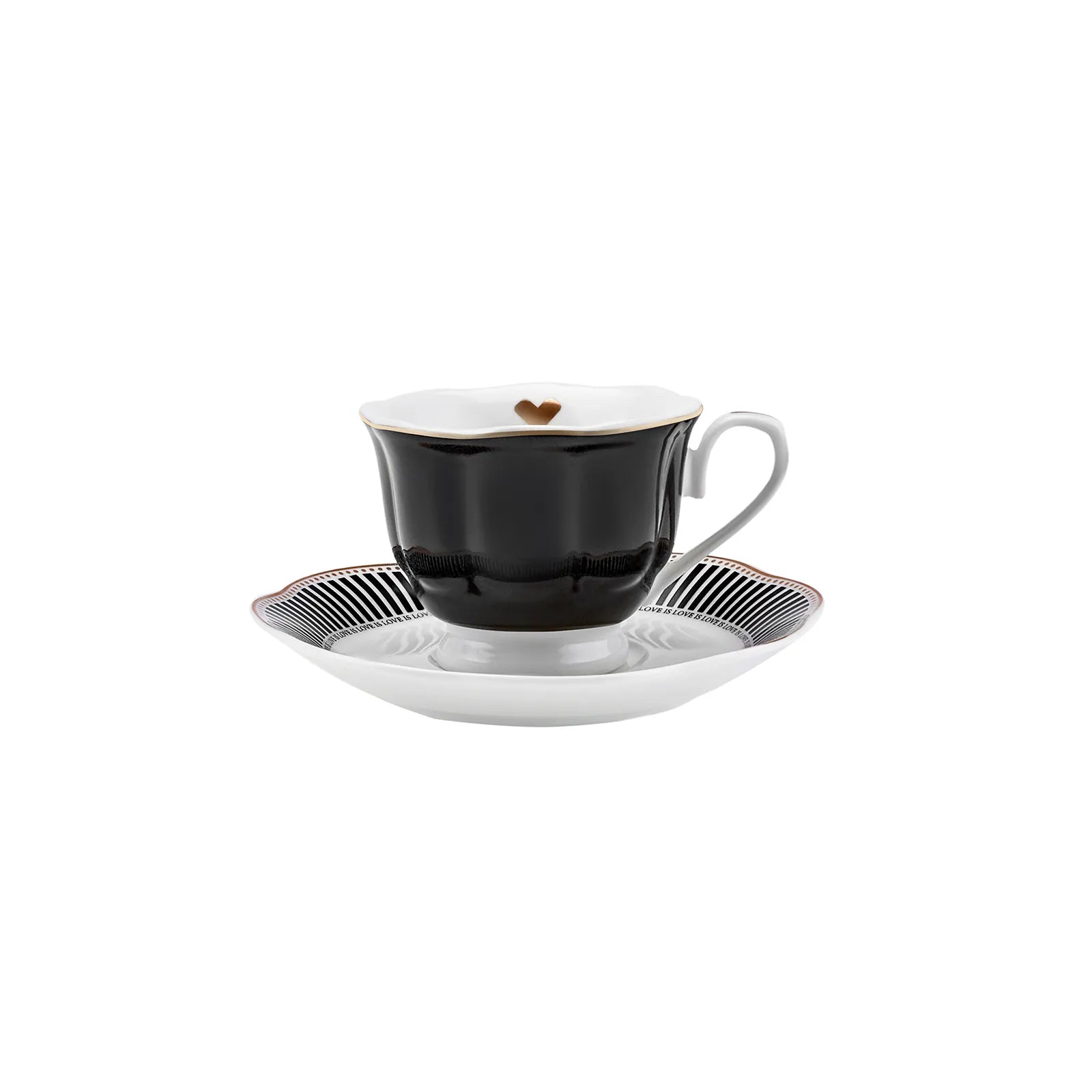 " Karaca Piraye Kaffeetassen-Set für 6 Personen, 80 ml "