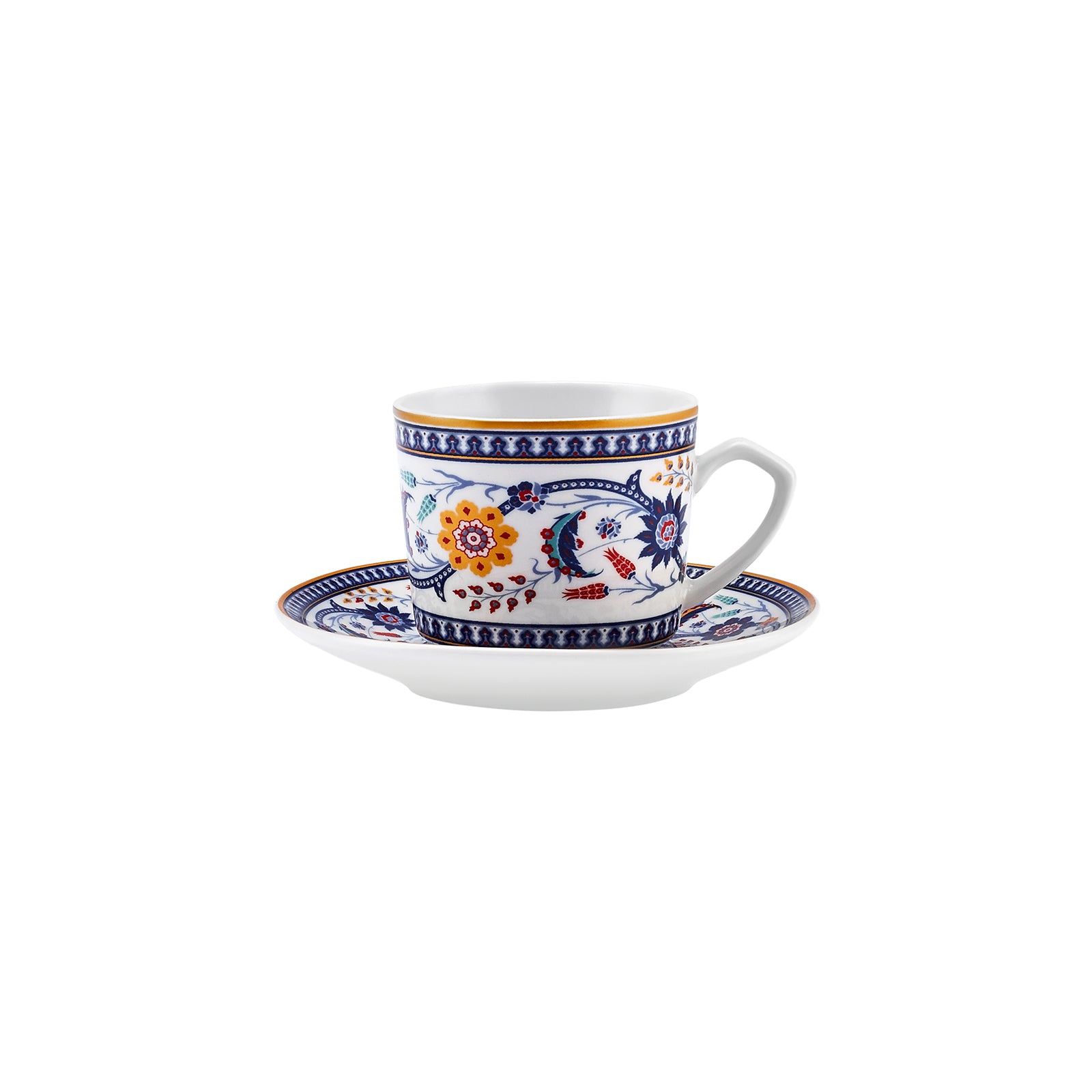 " Karaca Linden-Kaffeetassen-Set, 2 Personen, 80 ml "
