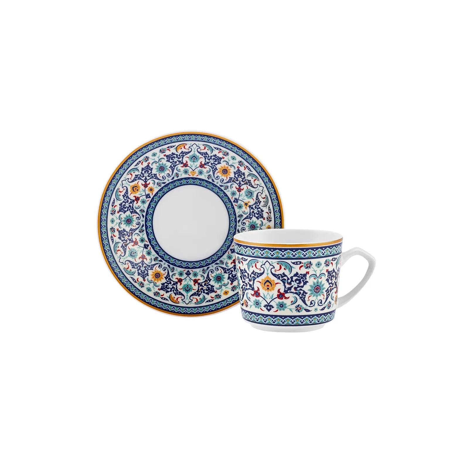 " Karaca Beylerbeyi 6 Personen Kaffeetassen Set, 80 ml "