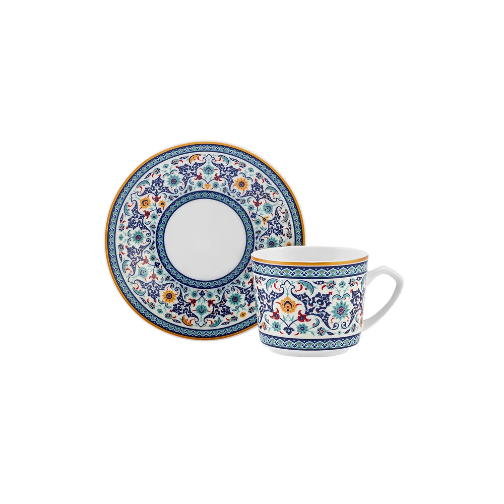 " Karaca Beylerbeyi 6 Personen Kaffeetassen Set, 80 ml "